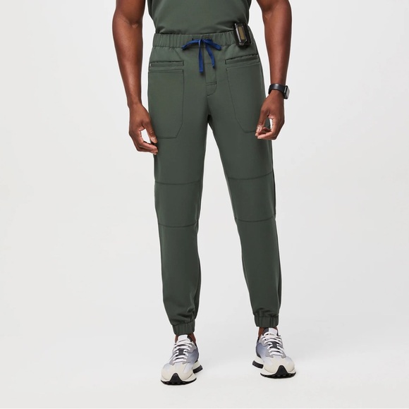 Figs joggers cargo moss 5 pockets - Picture 1 of 4